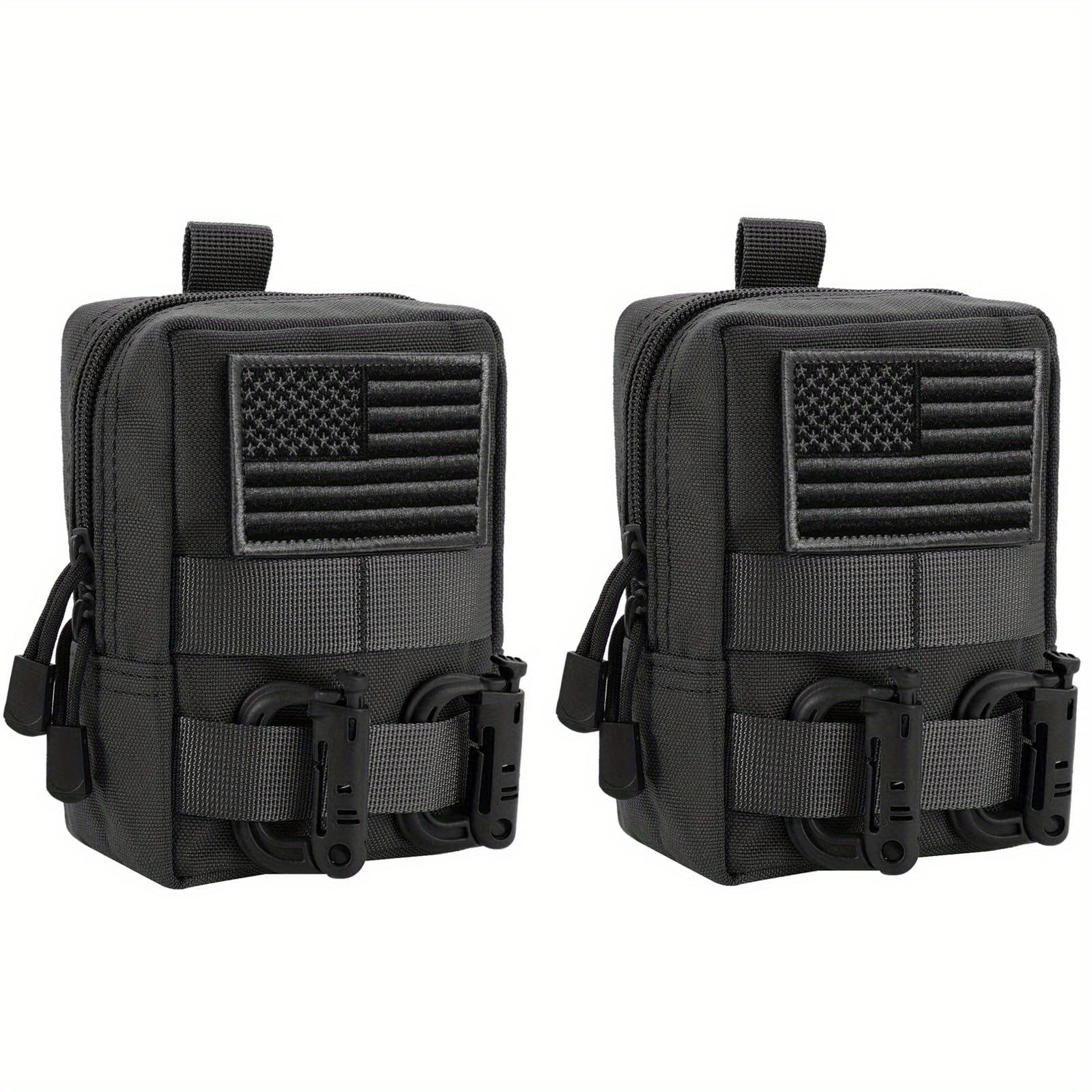 2 Pack Tactical MOLLE Pouches for Outdoor Sports 2 Pack Tactical MOLLE Pouches for Outdoor Sports