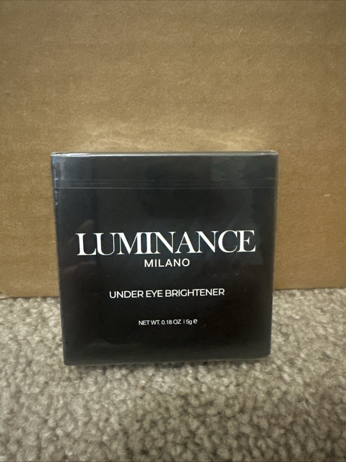 Luminance Milano Under Eye Brightener Pink Peach SEALED 0.18 Oz. 5g EXP 07/ 29 Luminance Milano Under Eye Brightener Pink Peach SEALED 0.18 Oz. 5g EXP 07/ 29