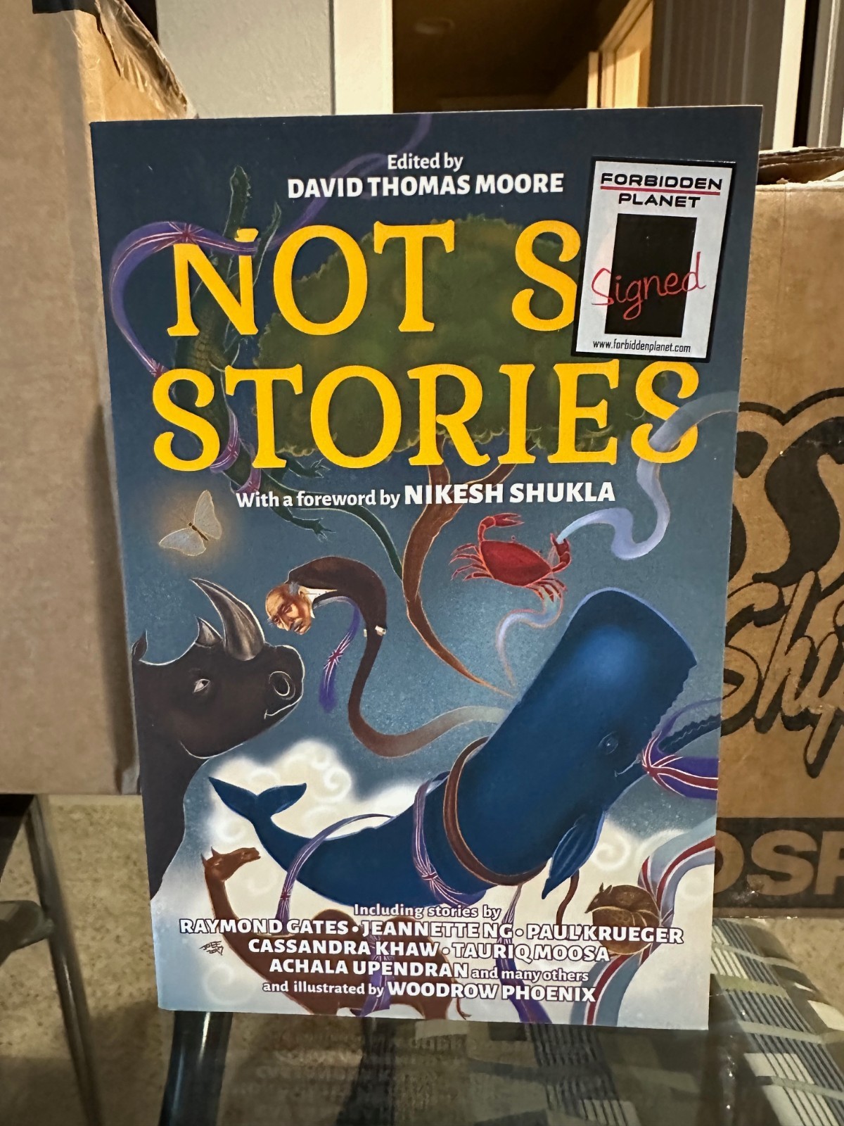 David Thomas Moore Not So Stories NEW SIGNED x 5 1st Ed/1st Print Paperback