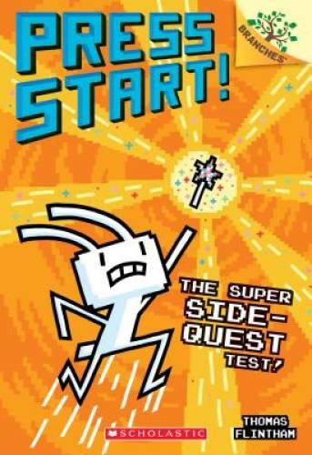 The Super Side-Quest Test: A Branches Book (Press Start #6) - VERY GOOD