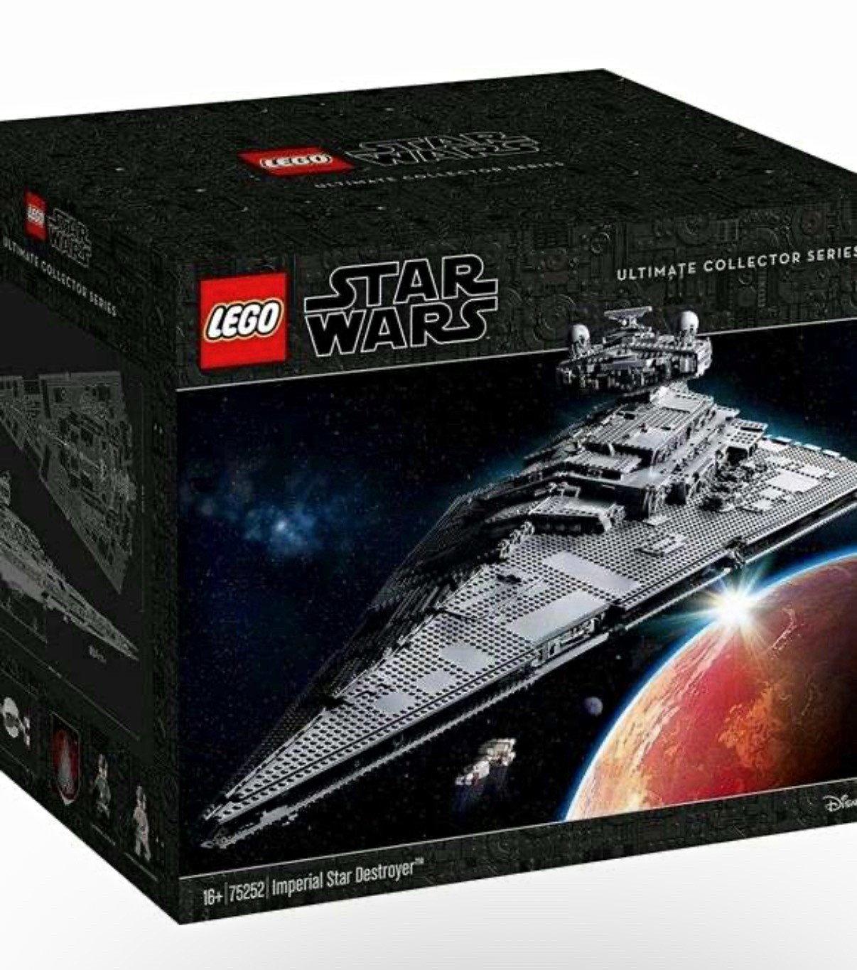 LEGO Star Wars UCS 75252 Imperial Star Destroyer Ultimate Collector Series 4784 LEGO Star Wars UCS 75252 Imperial Star Destroyer Ultimate Collector Series 4784