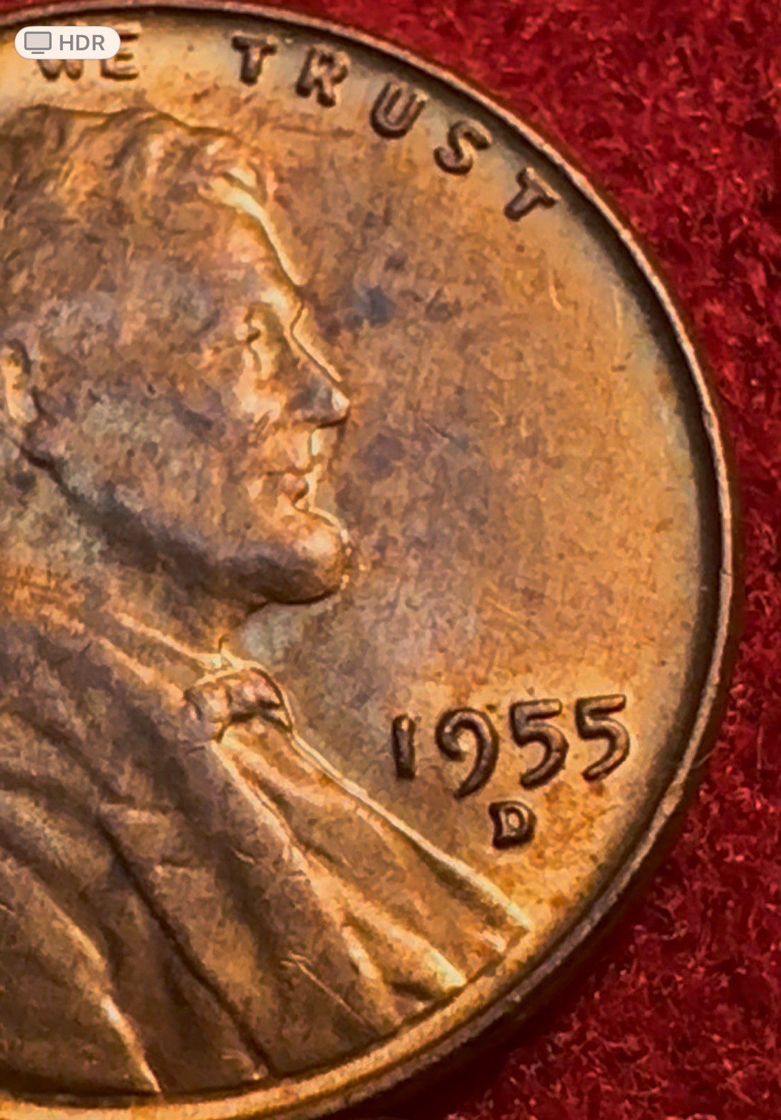 1955-D RARE Red Excellent Condition 1955-D RARE Red Excellent Condition