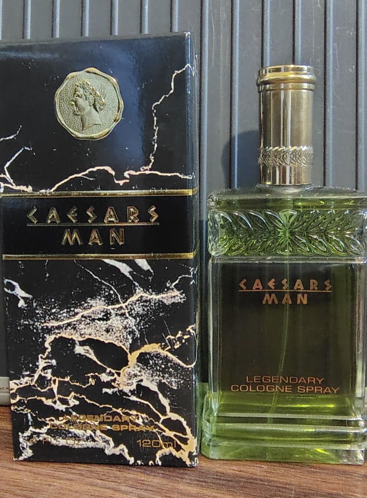 Vintage DISCONTINUED Caesar\'s Man LEGENDARY Cologne Spray 4fl Oz Brand NEW In...