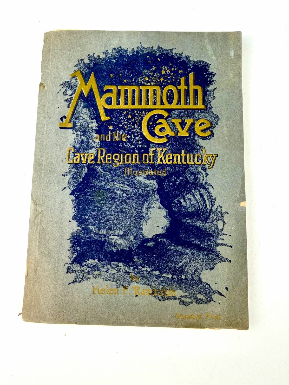 1924 Mammoth Cave Kentucky Helen Randolph Illustrated Guide Book w/ Maps