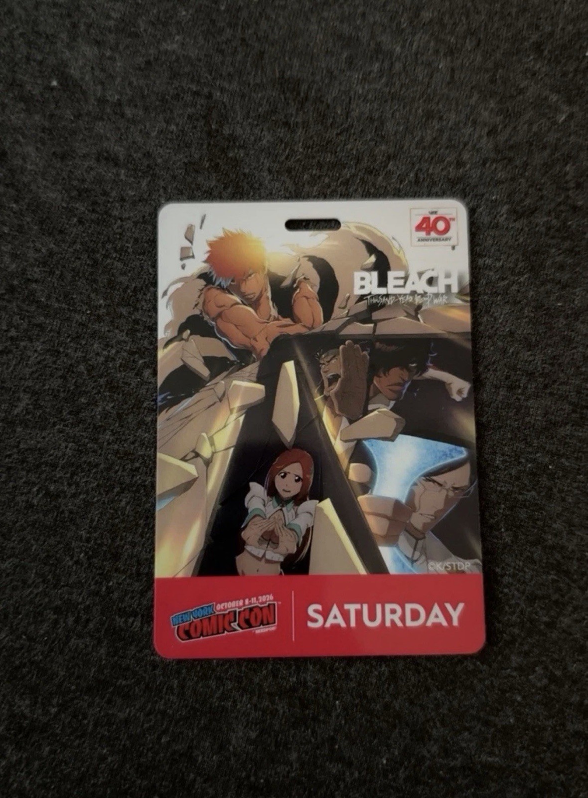 New York Comic Con NYCC 2026 Saturday Badge - Activated. New York Comic Con NYCC 2026 Saturday Badge - Activated.