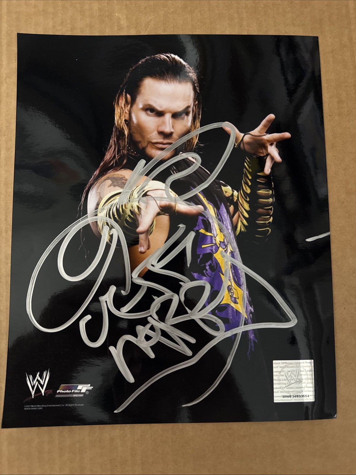 WWE Jeff Hardy SIGNED Autographed 8x10 Photo WWE Wrestling WWE Jeff Hardy SIGNED Autographed 8x10 Photo WWE Wrestling