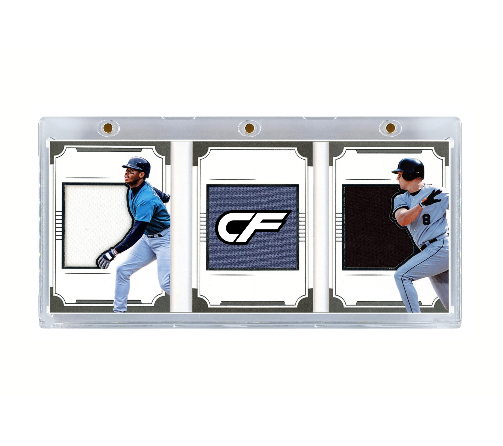 CF Triple Booklet Magnetic Card Holder 130 PT Topps Triple Threads CF Triple Booklet Magnetic Card Holder 130 PT Topps Triple Threads
