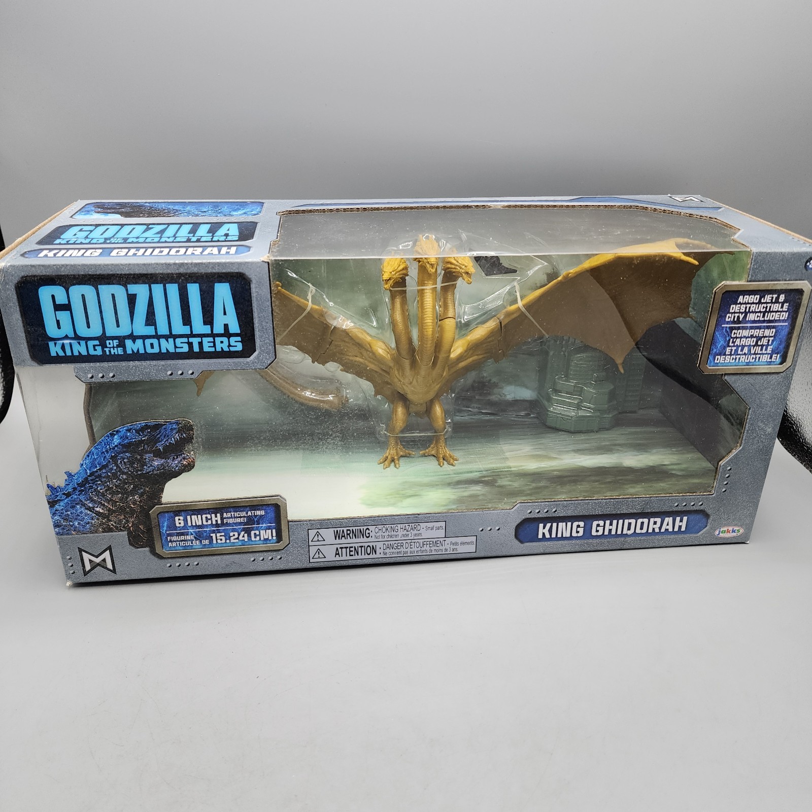 Godzilla King of Monsters 6 Inch Figure Pack King Ghidorah JAKKS - Brand NEW Godzilla King of Monsters 6 Inch Figure Pack King Ghidorah JAKKS - Brand NEW