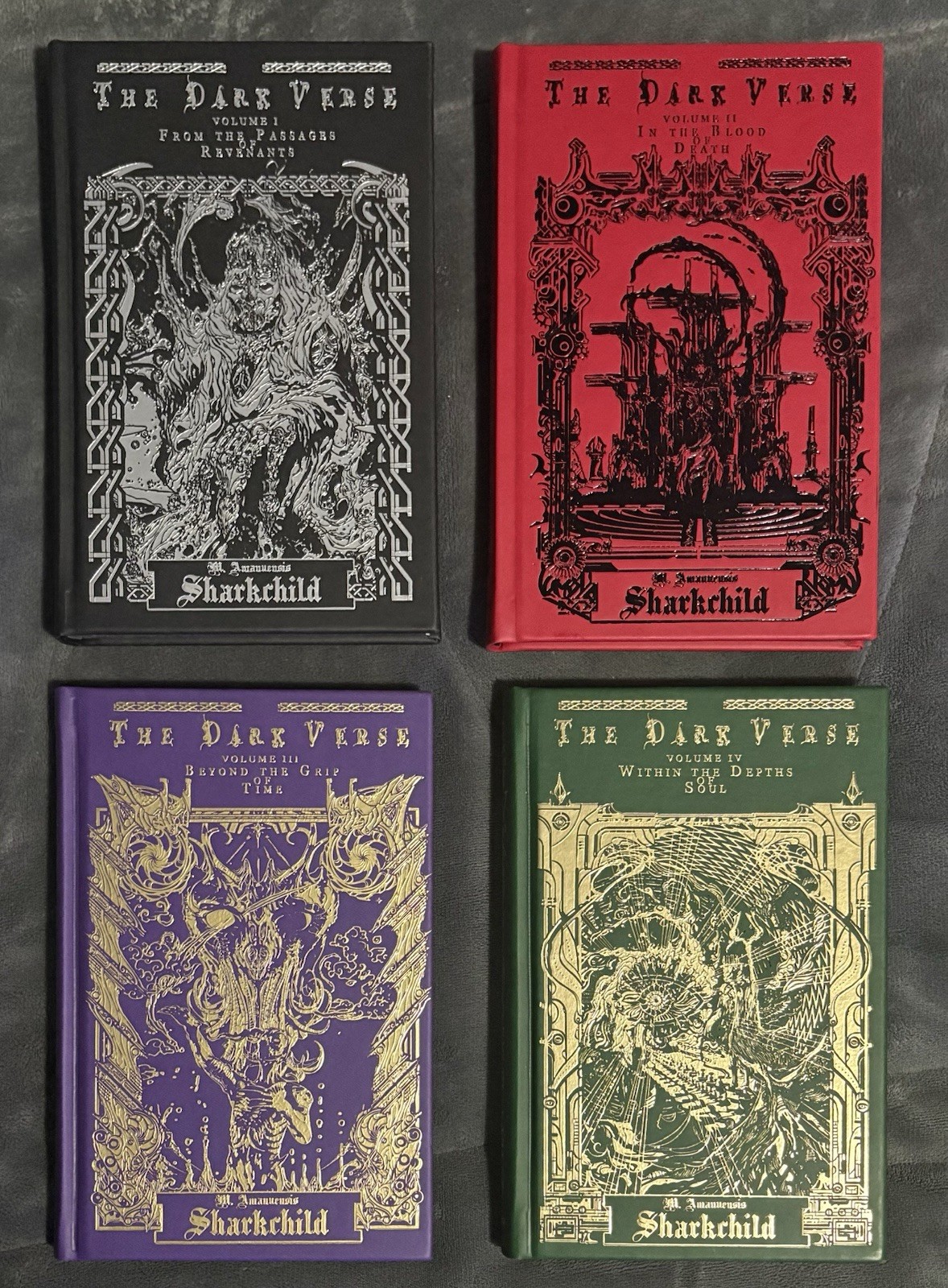 Sharkchild The Dark Verse Vol. 1-4 Sharkchild The Dark Verse Vol. 1-4
