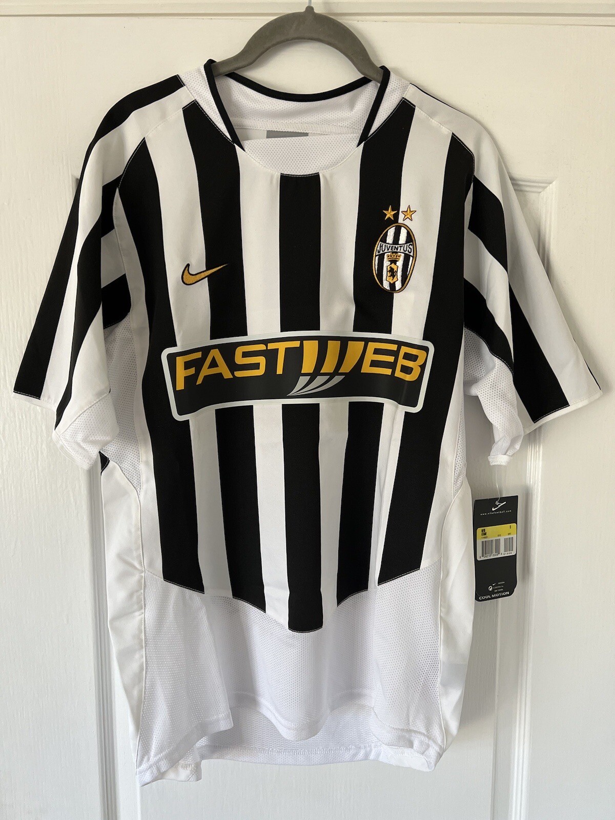 Juventus 2003-2004 Home Football Shirt BNWT RARE