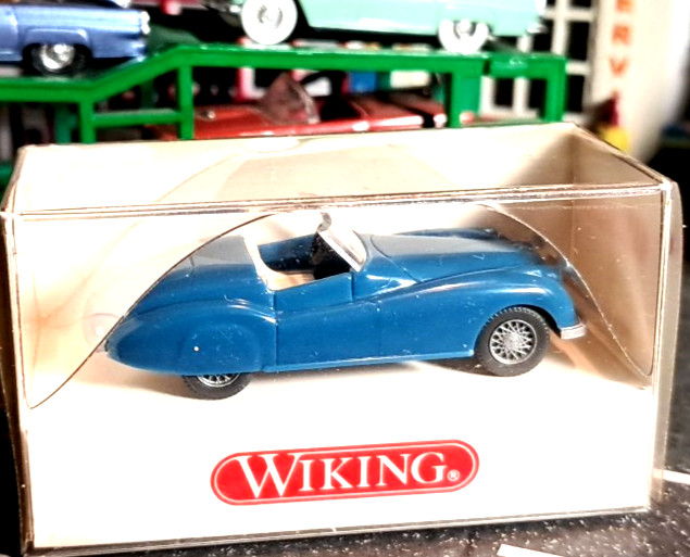 RTR Wiking Jaguar XK 120 SPORTS Car HO=1:87 BUILT,LAYOUT\'DISPLAY JAG.AUTO RTR Wiking Jaguar XK 120 SPORTS Car HO=1:87 BUILT,LAYOUT\'DISPLAY JAG.AUTO