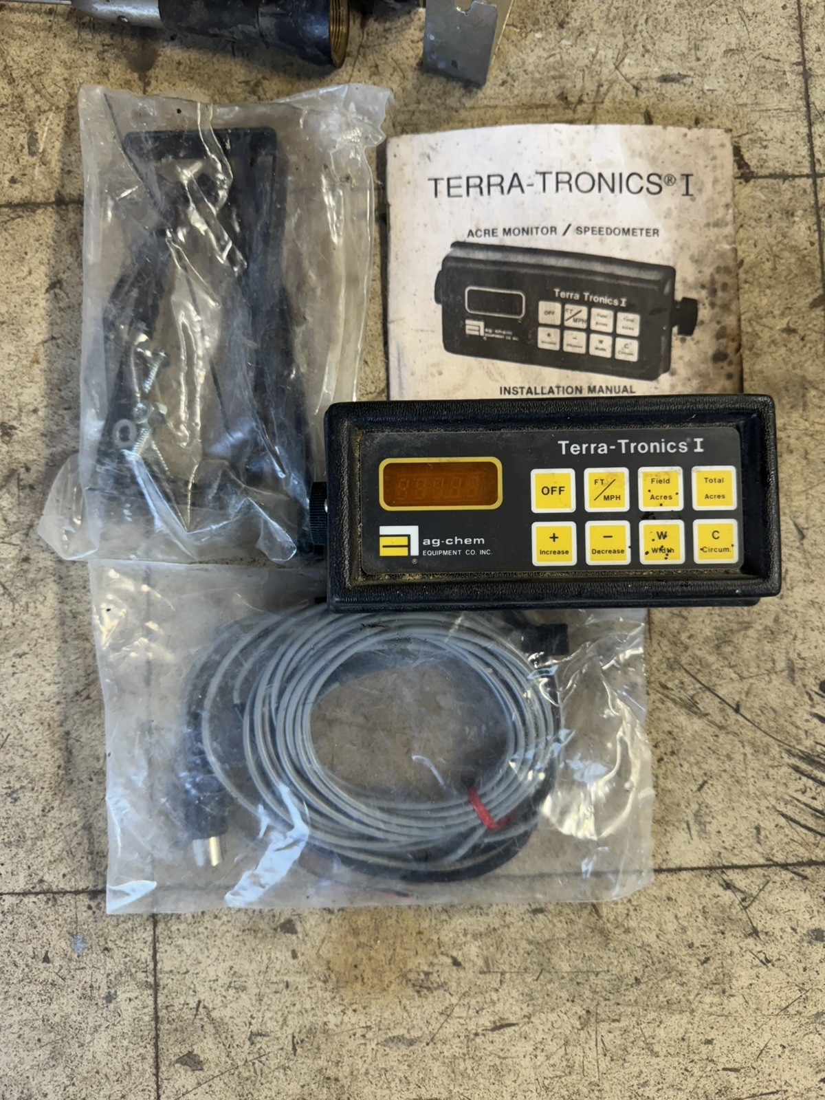 Ag Chem Terra Tronics 1 Acre Monitor & Speedometer Ag Chem Terra Tronics 1 Acre Monitor & Speedometer