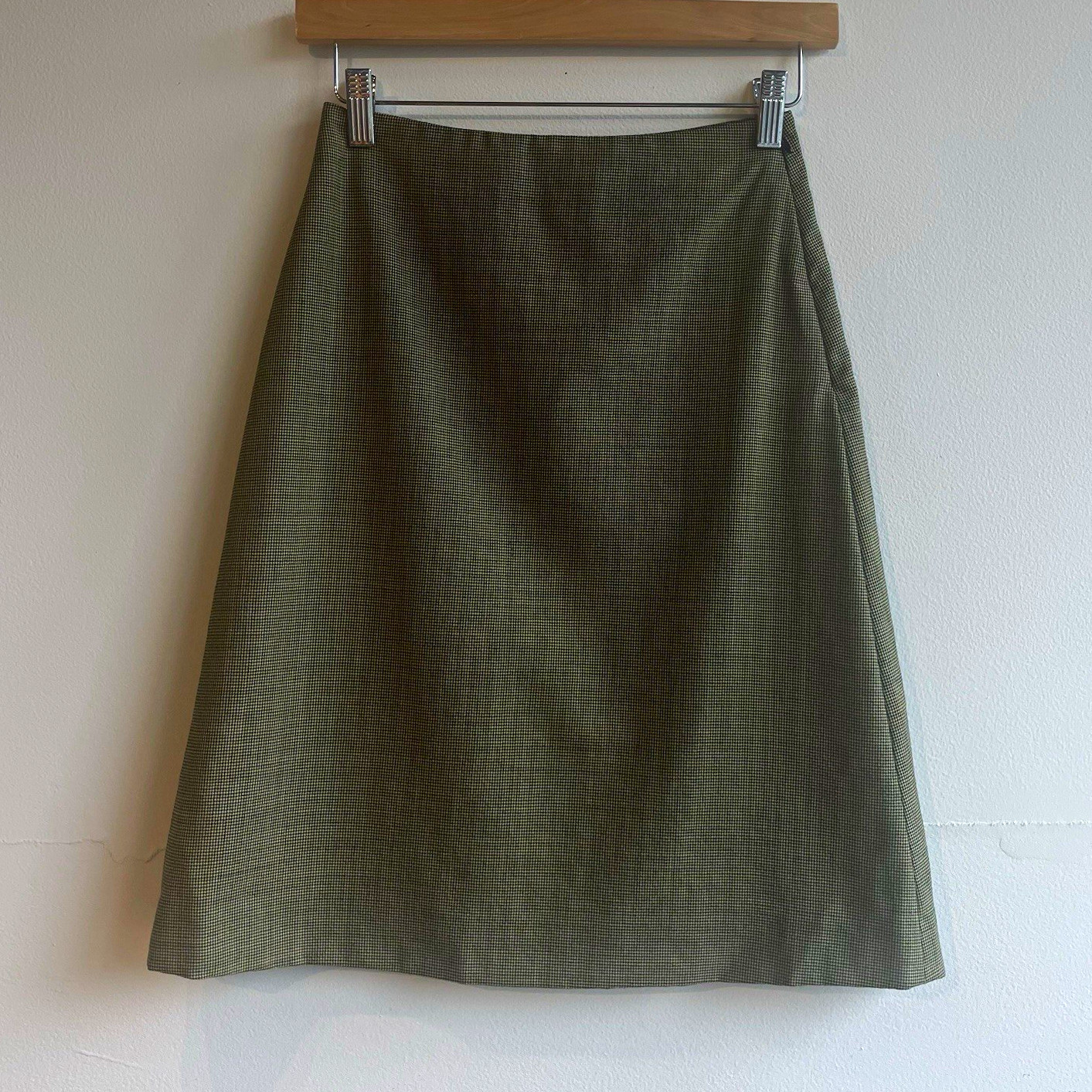 90s/Y2K Alexander McQueen Houndstooth Wool Skirt 90s/Y2K Alexander McQueen Houndstooth Wool Skirt
