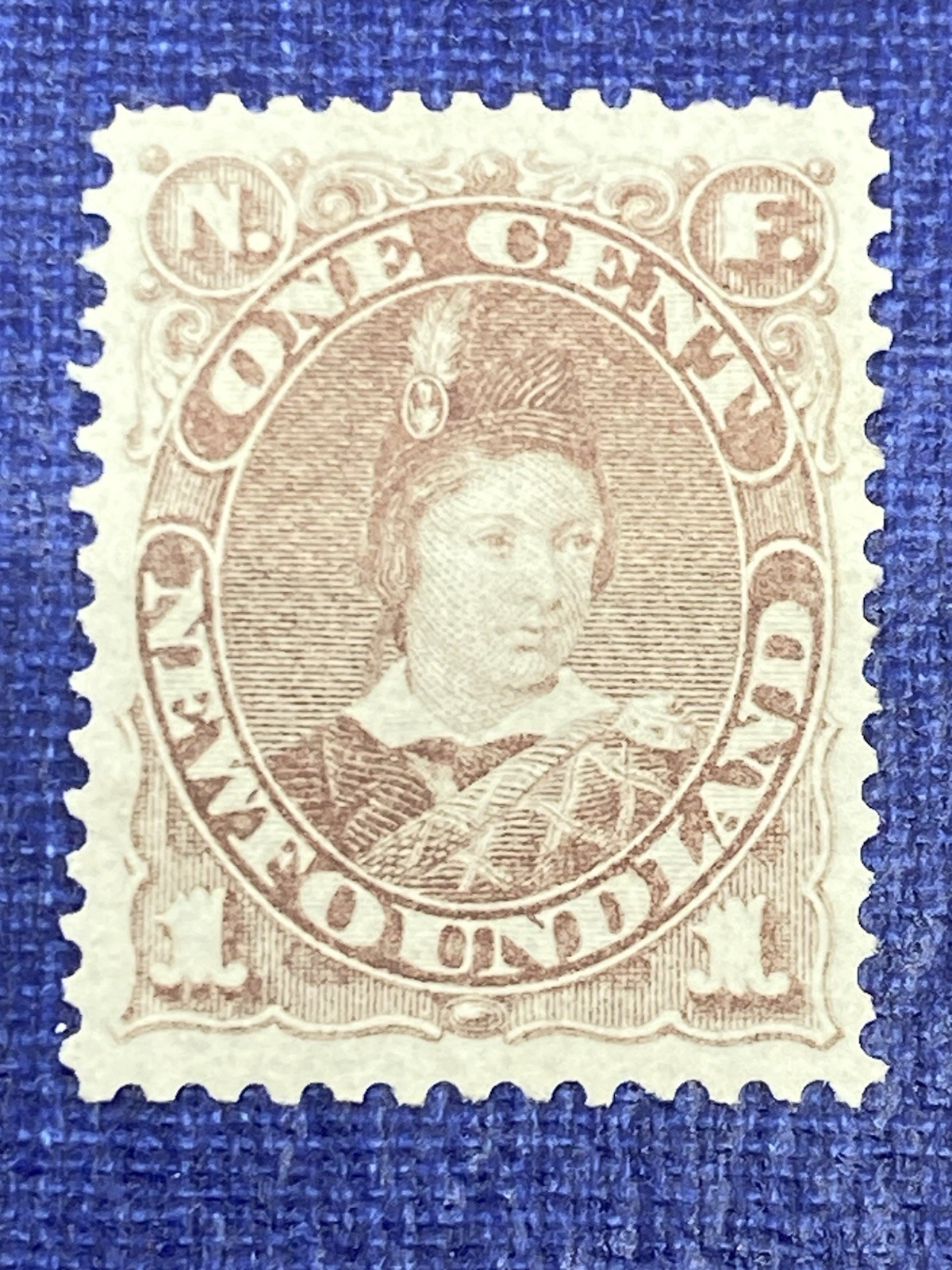 Newfoundland 1880 Edward Prince Wales Mint No Gum, very light hinge, SC# 41. Newfoundland 1880 Edward Prince Wales Mint No Gum, very light hinge, SC# 41.