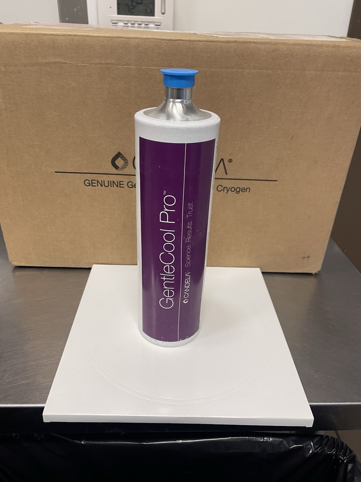 Candela GentleCool CryoMist Cryogen 1000g Canister 1600-00-0218 - EXP 6/28