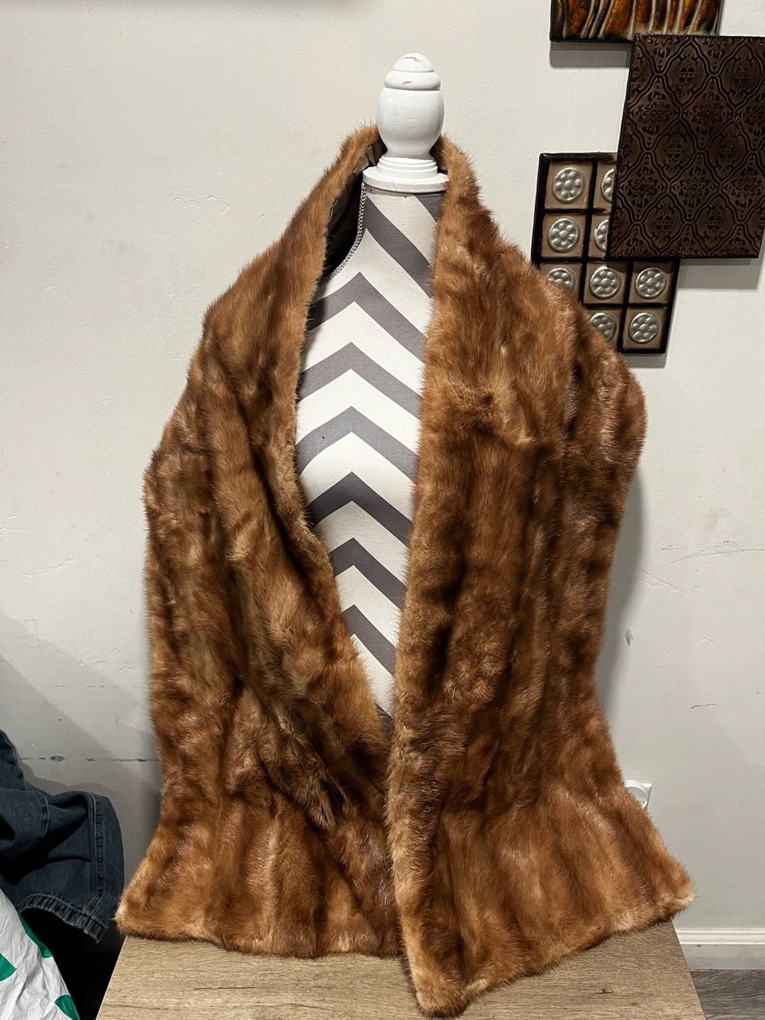 Vintage 50s Mink Wrap With Tassels - Robert Wallace San Francisco ... Vintage 50s Mink Wrap With Tassels - Robert Wallace San Francisco ...