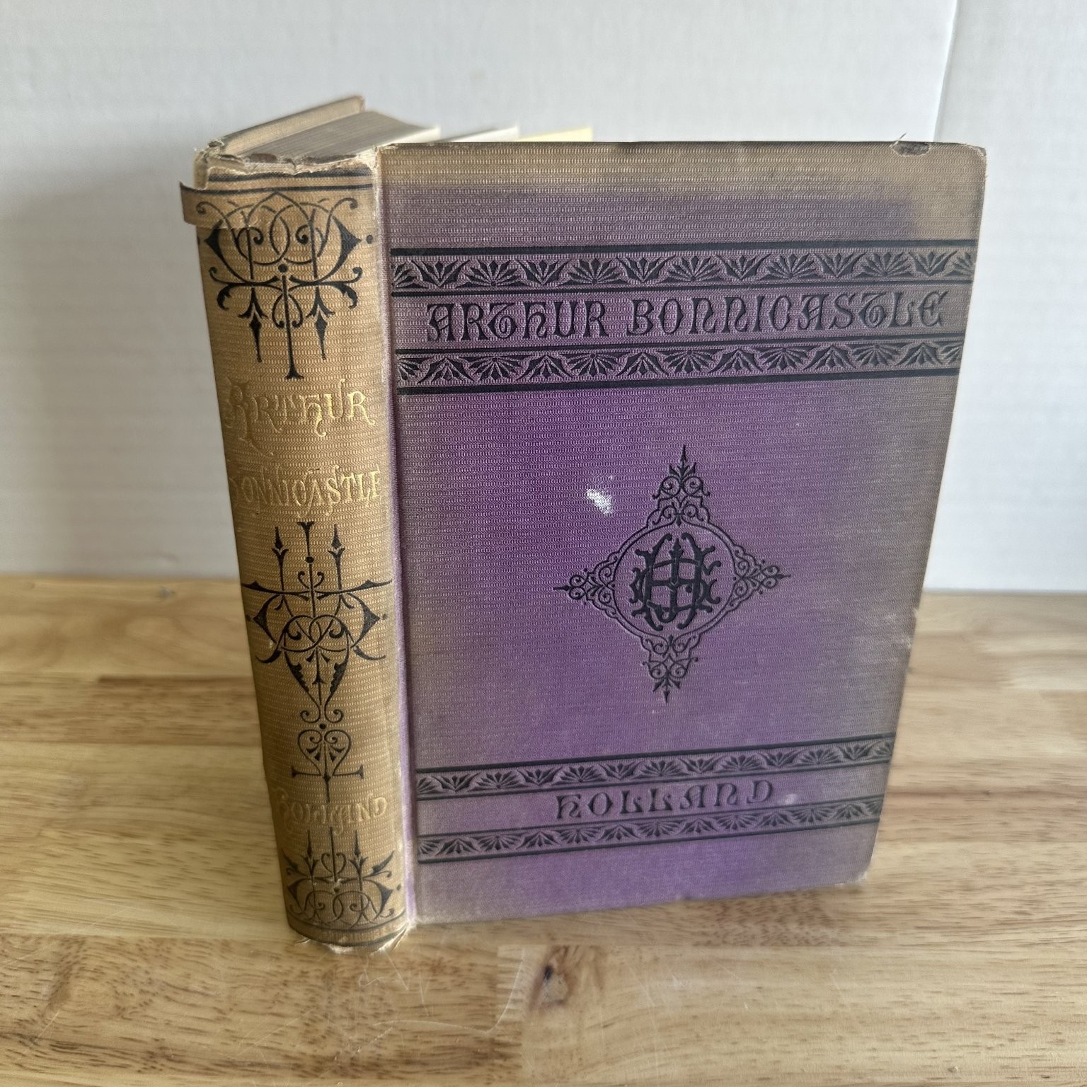 Arthur Bonnicastle J.G. Holland 1873 First Edition Illustrated Novel Scribner Arthur Bonnicastle J.G. Holland 1873 First Edition Illustrated Novel Scribner