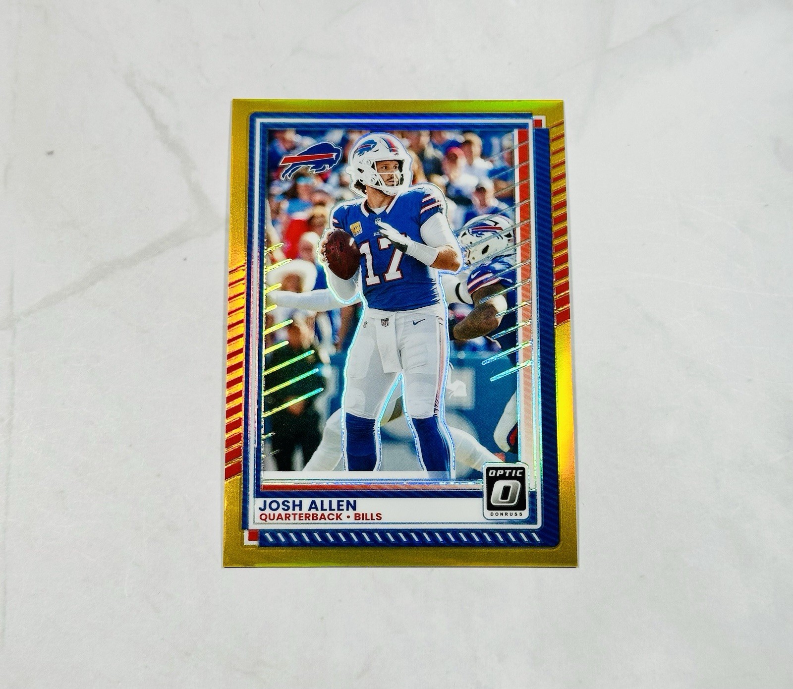 2025 Josh Allen Donruss Optic Football Gold /10 #70 SSP Buffalo Bills 2025 Josh Allen Donruss Optic Football Gold /10 #70 SSP Buffalo Bills
