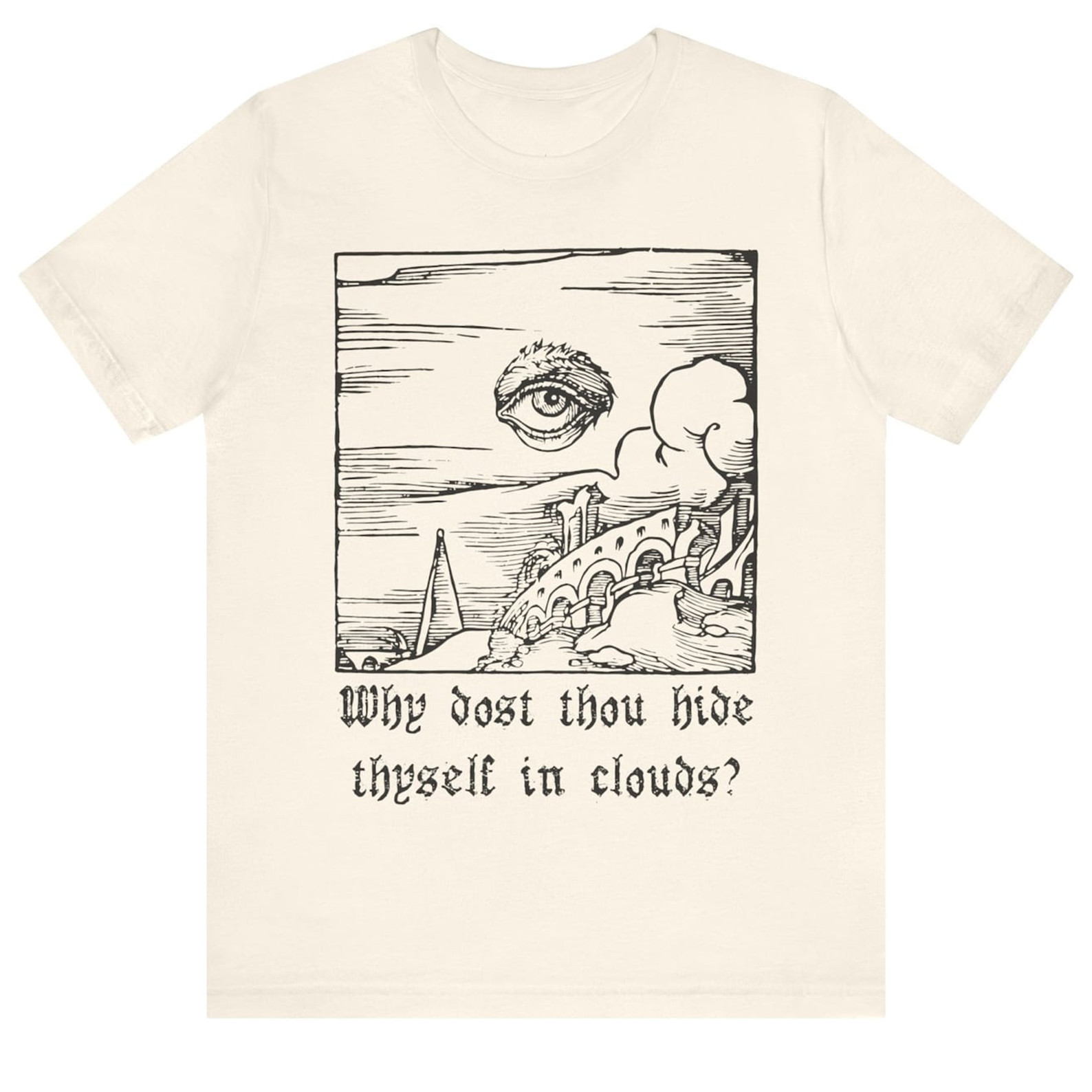 William Blake Shirt Poetry Eye of God Bookworm Gift Why dost thou hide thyself