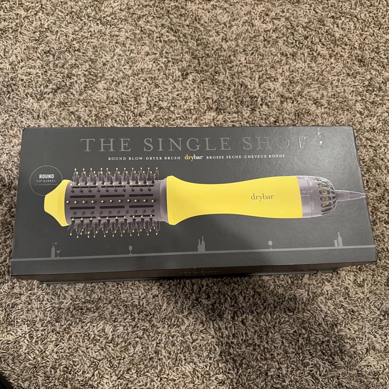 Drybar 900-2840-4 The Single Shot Round Blow Dryer Brush - Yellow Drybar 900-2840-4 The Single Shot Round Blow Dryer Brush - Yellow