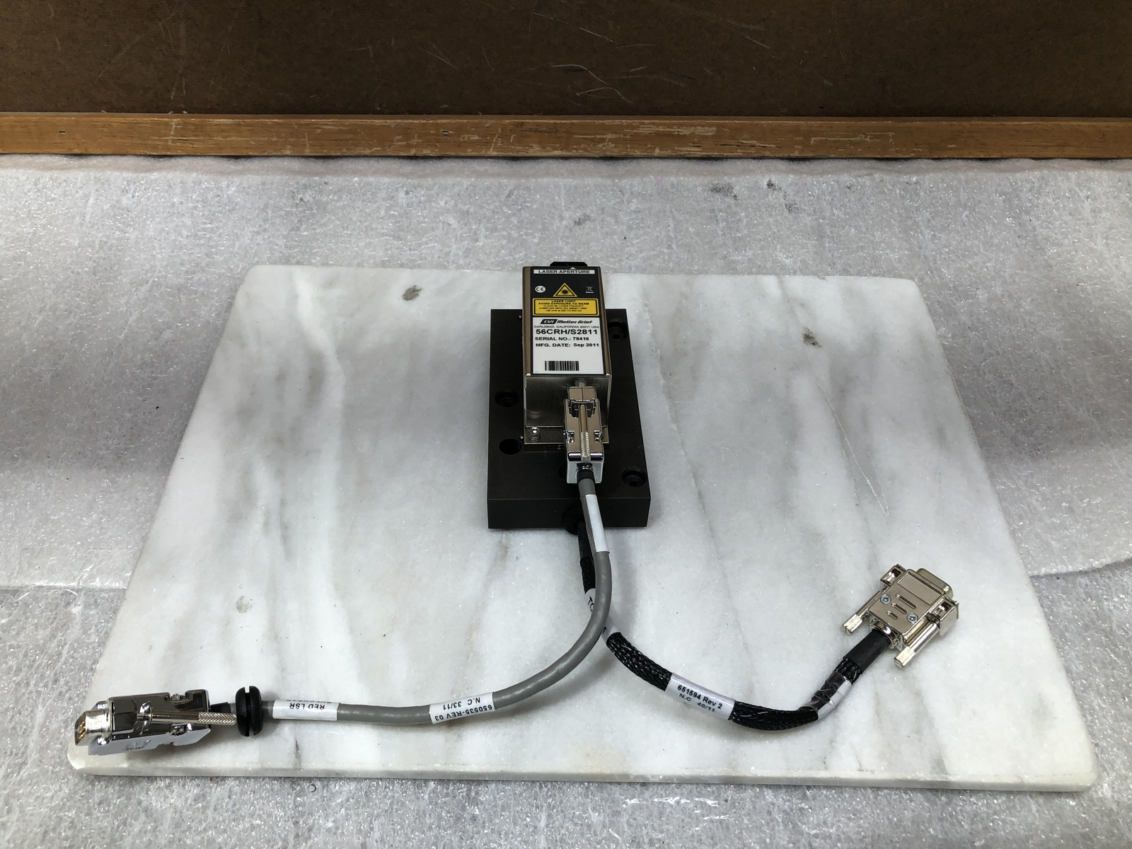 CVI Melles Griot 56CRH/S2811 Laser Head System with attached Heat Sink