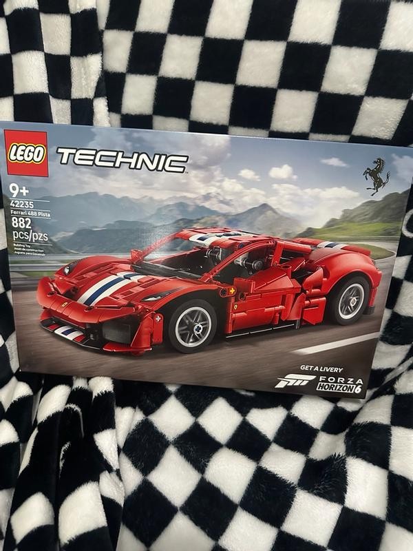LEGO Technic Ferrari 488 Pista Car 42235 Supercar 882 Pcs New Sealed - LEGO Technic Ferrari 488 Pista Car 42235 Supercar 882 Pcs New Sealed -