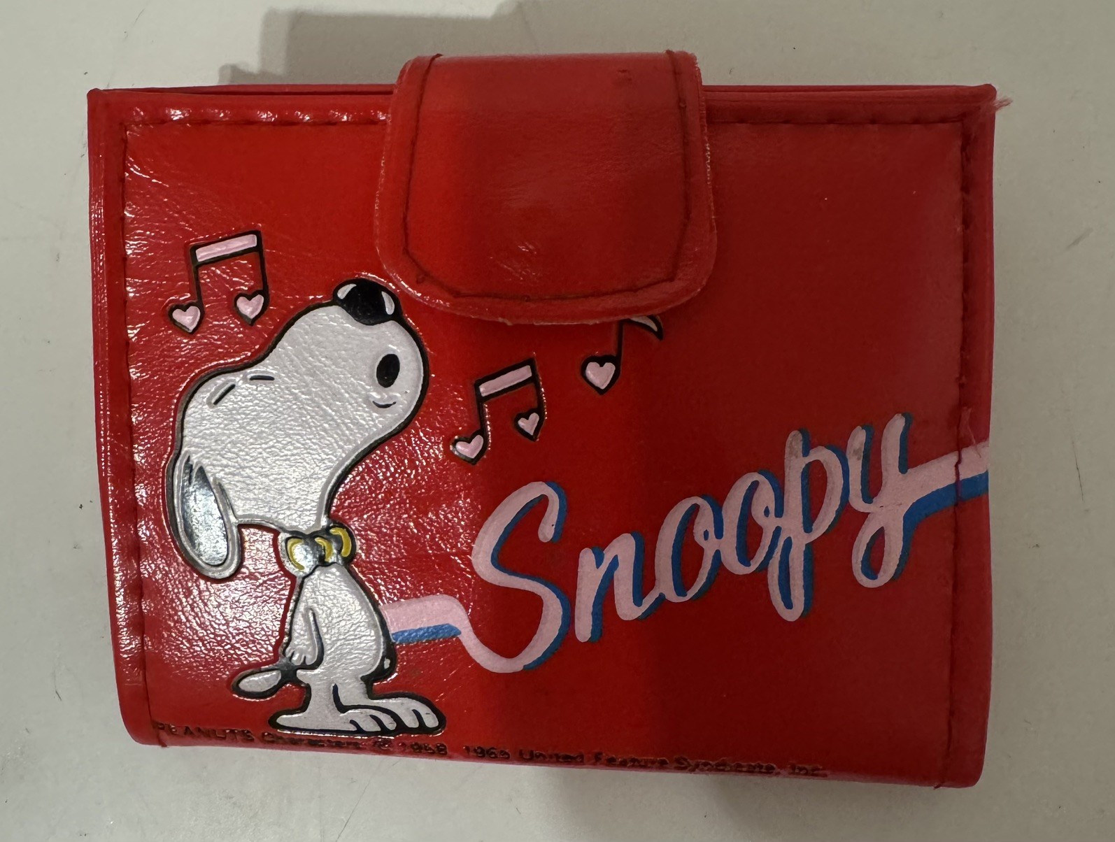 Vintage Snoopy Wallet From 1965 Vintage Snoopy Wallet From 1965