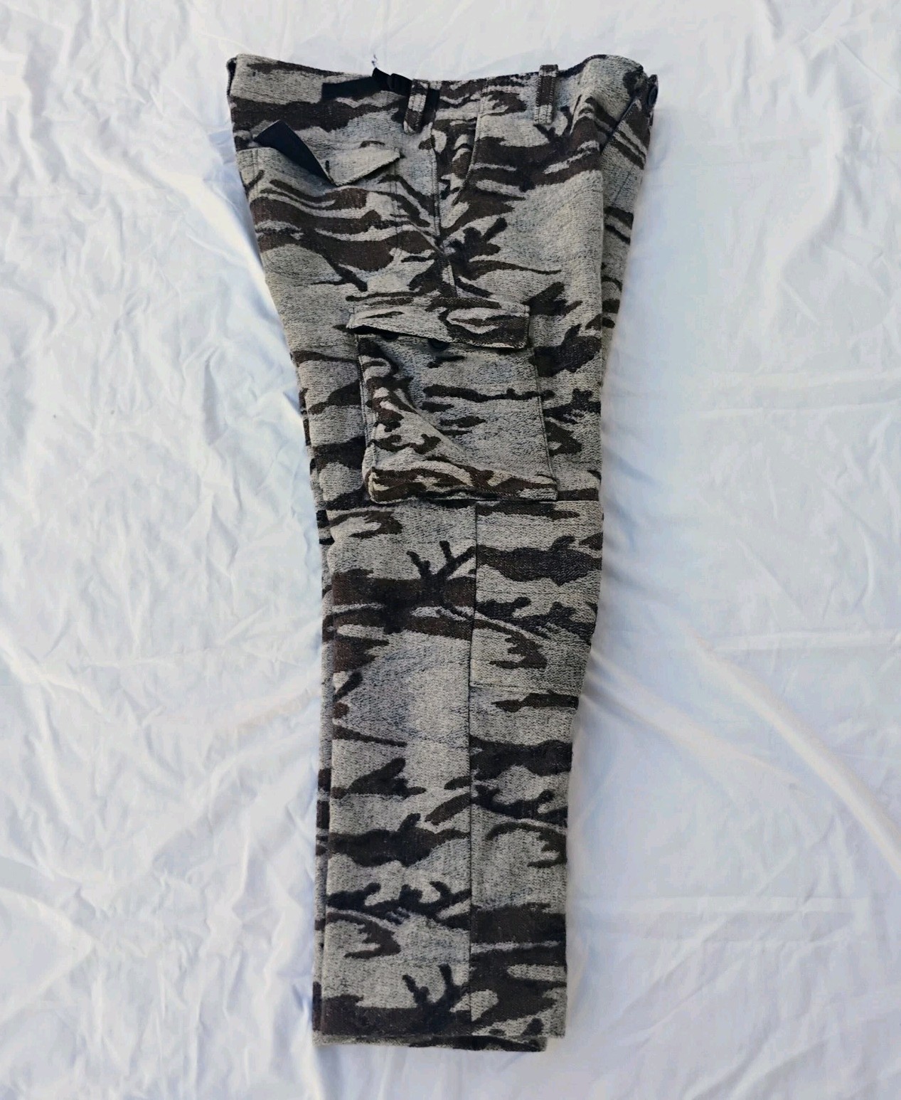 Vintage King of the Mountain Wool Camo Hunting Pants Size 38 Made in USA Jackson