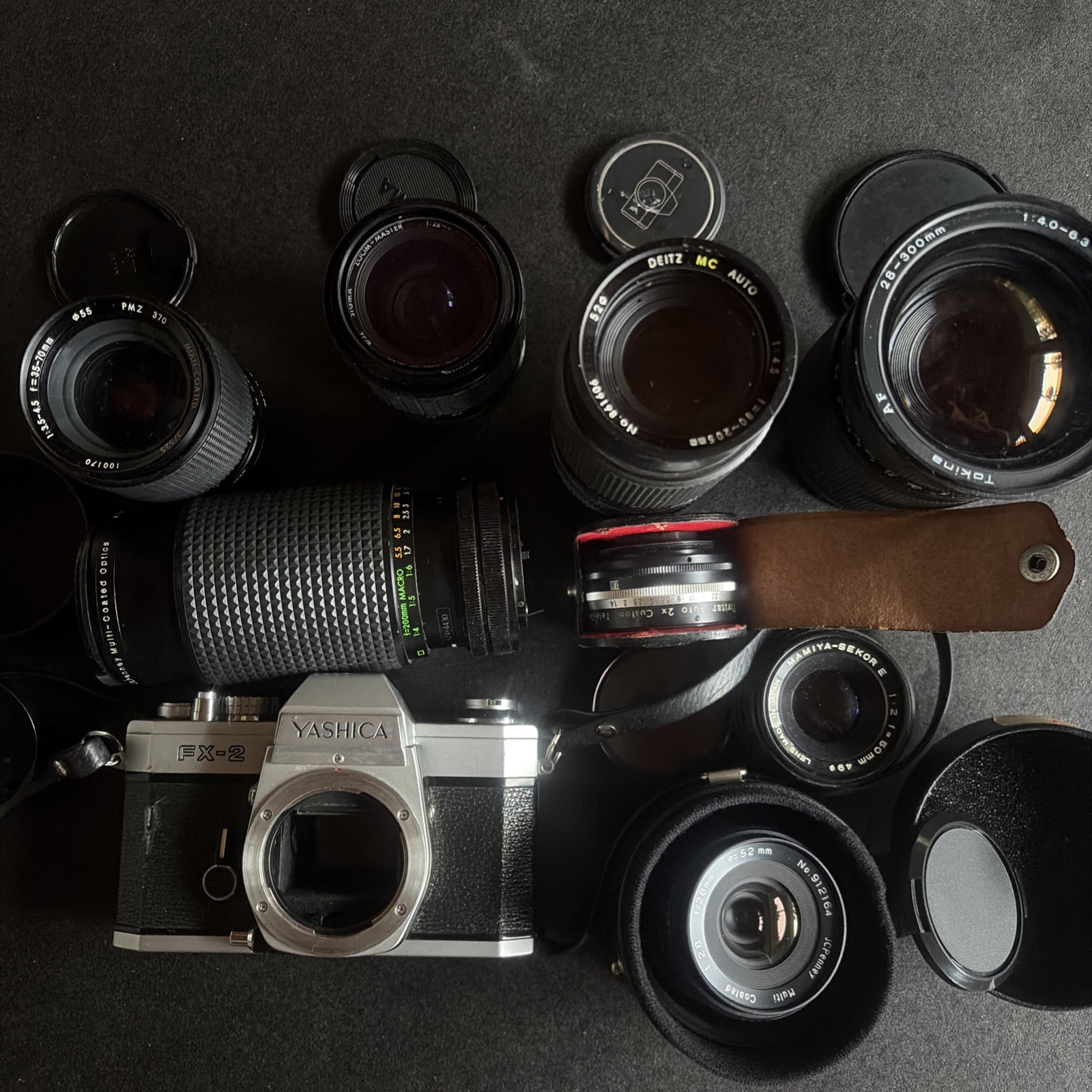 Large Lot Of Camera and Lenses Mostly Made in Japan R274 Large Lot Of Camera and Lenses Mostly Made in Japan R274