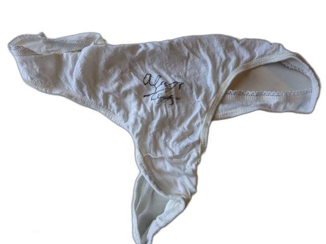 Alexis Texas signed model NEW panties -PROOF- -CERTIFICATE- (A0002)
