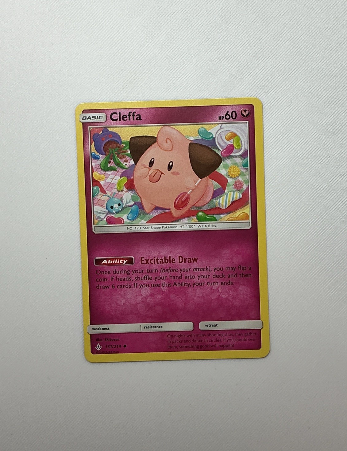 Cleffa 131/214 Uncommon Unbroken Bonds Pokemon Near Mint Cleffa 131/214 Uncommon Unbroken Bonds Pokemon Near Mint
