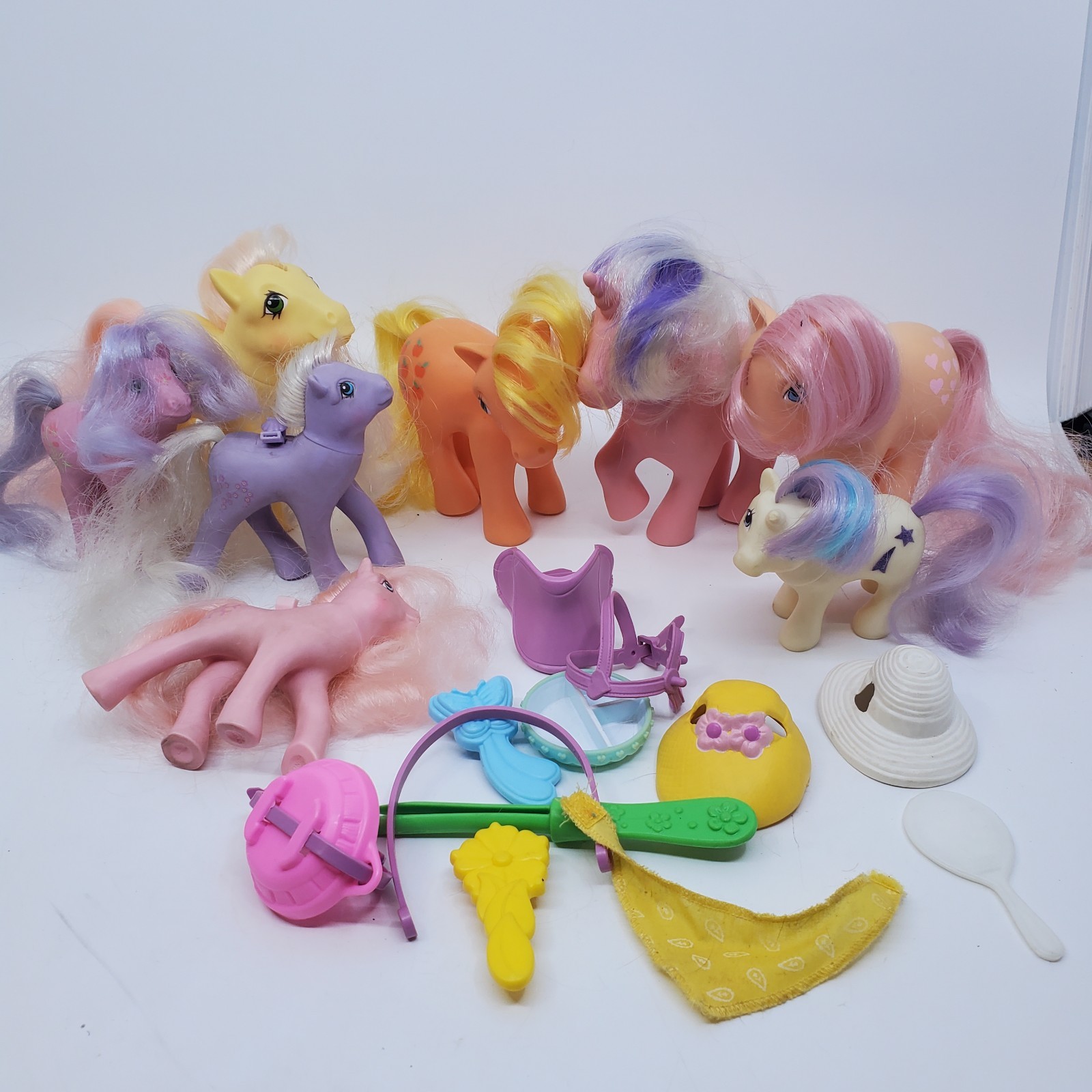 Vintage G1 My Little Pony Lot 1980s Hasbro Ponies and Accessories Vintage G1 My Little Pony Lot 1980s Hasbro Ponies and Accessories