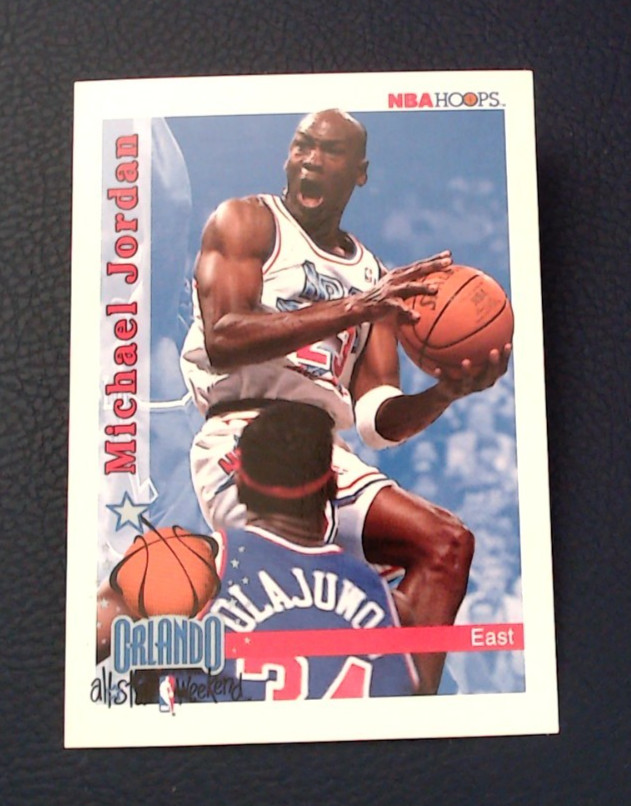 1992-93 NBA Hoops - Michael Jordan #298 1992-93 NBA Hoops - Michael Jordan #298