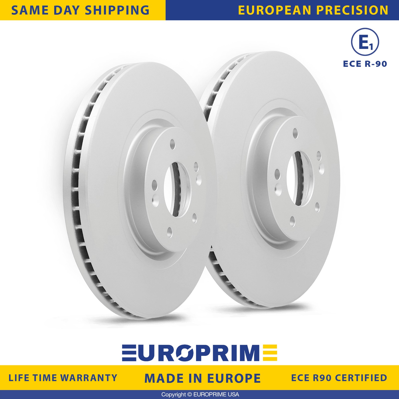 12.6 inch Front Disc Brake Rotors Set for 2015-2021 Kia Sedona Replacement 12.6 inch Front Disc Brake Rotors Set for 2015-2021 Kia Sedona Replacement