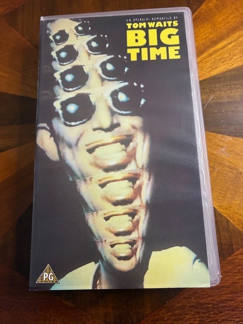 TOM WAITS Big Time VHS Super Rare PAL Format TOM WAITS Big Time VHS Super Rare PAL Format