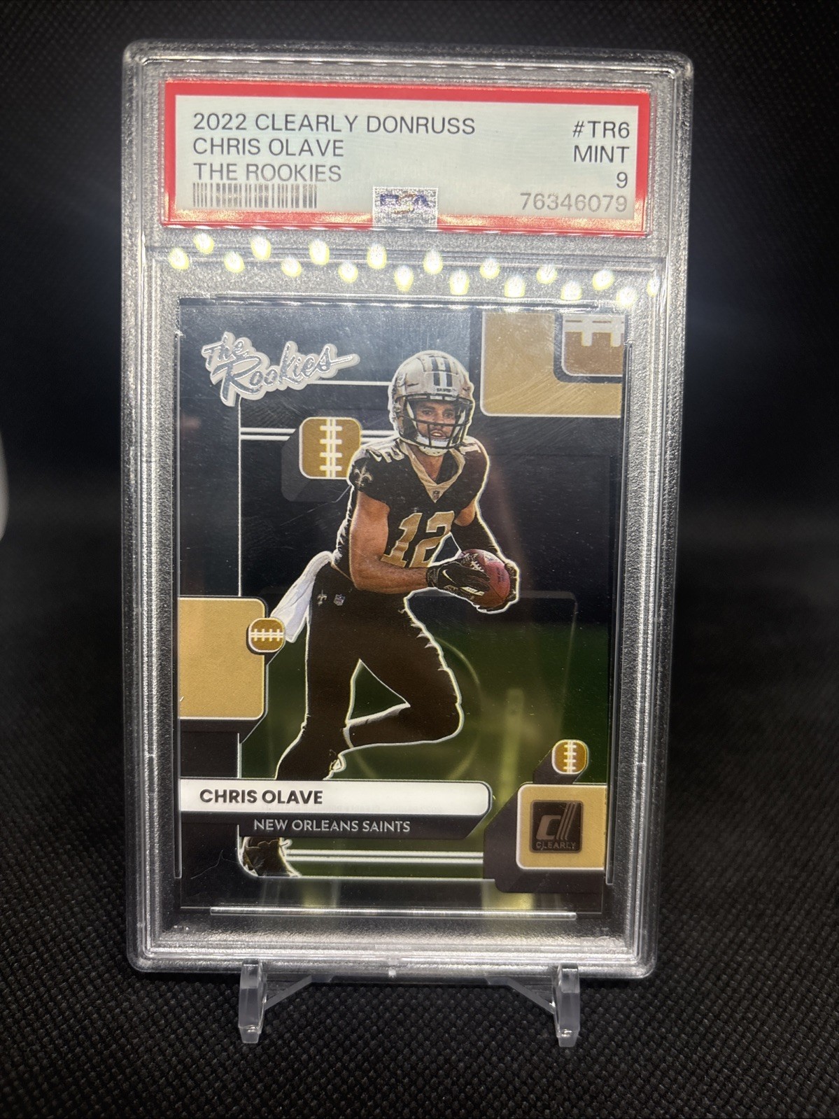 2022 Panini Clearly Donruss - Clearly the Rookies Chris Olave #TR-6 (RC) 2022 Panini Clearly Donruss - Clearly the Rookies Chris Olave #TR-6 (RC)