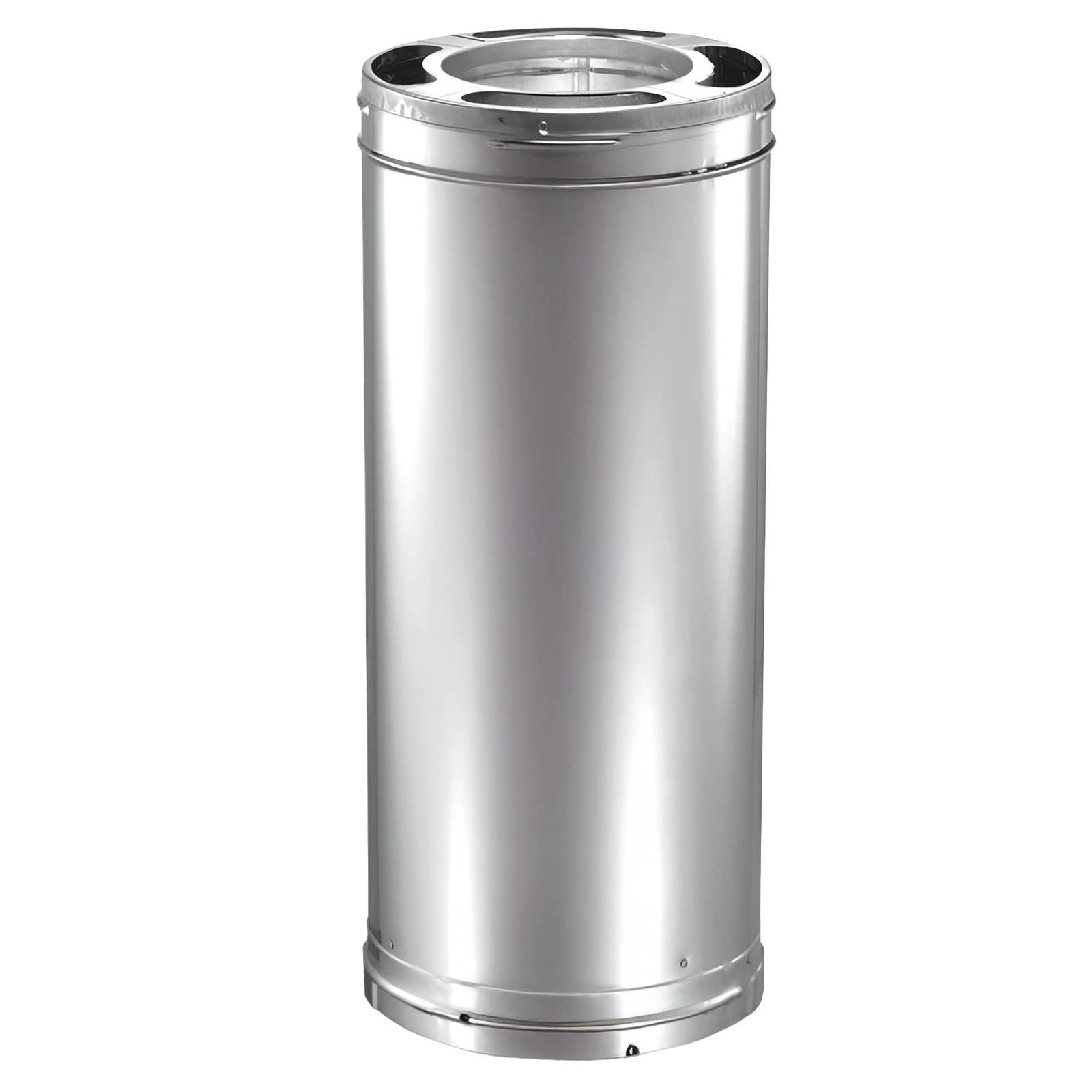 DuraVent DuraPlus Galvanized Steel Triple Wall Stove Pipe, 36 x 6\