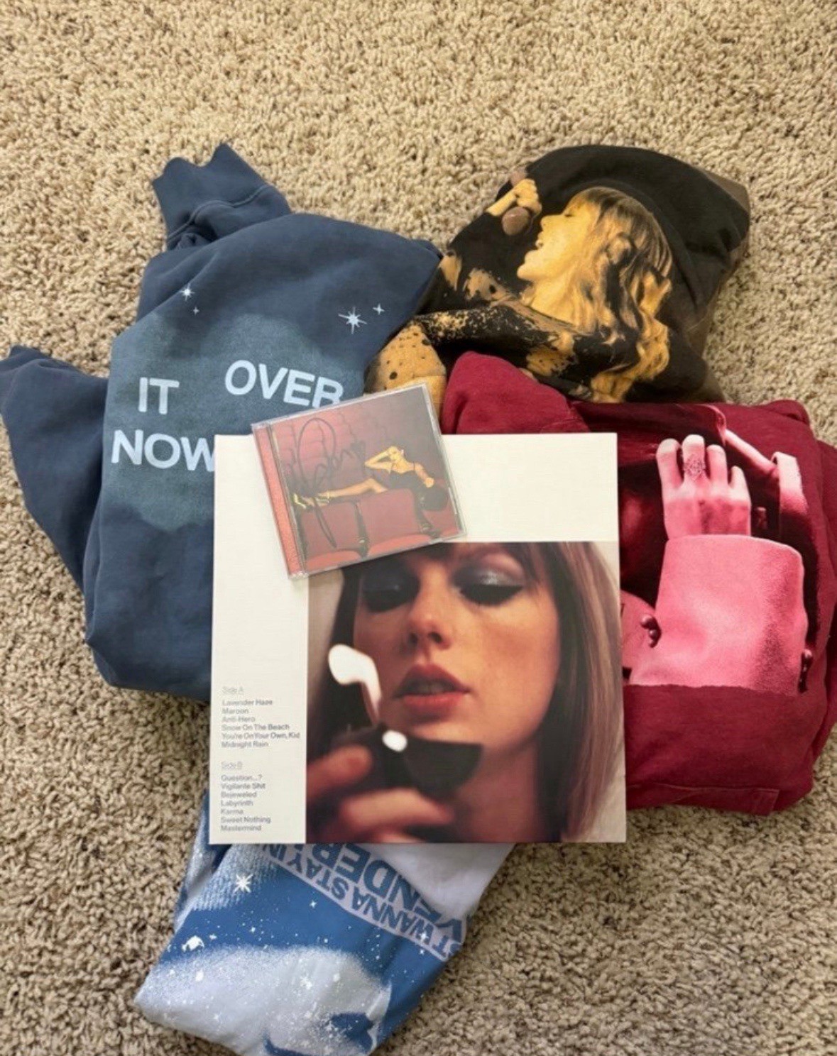 Taylor Swift Signed Merch Lot