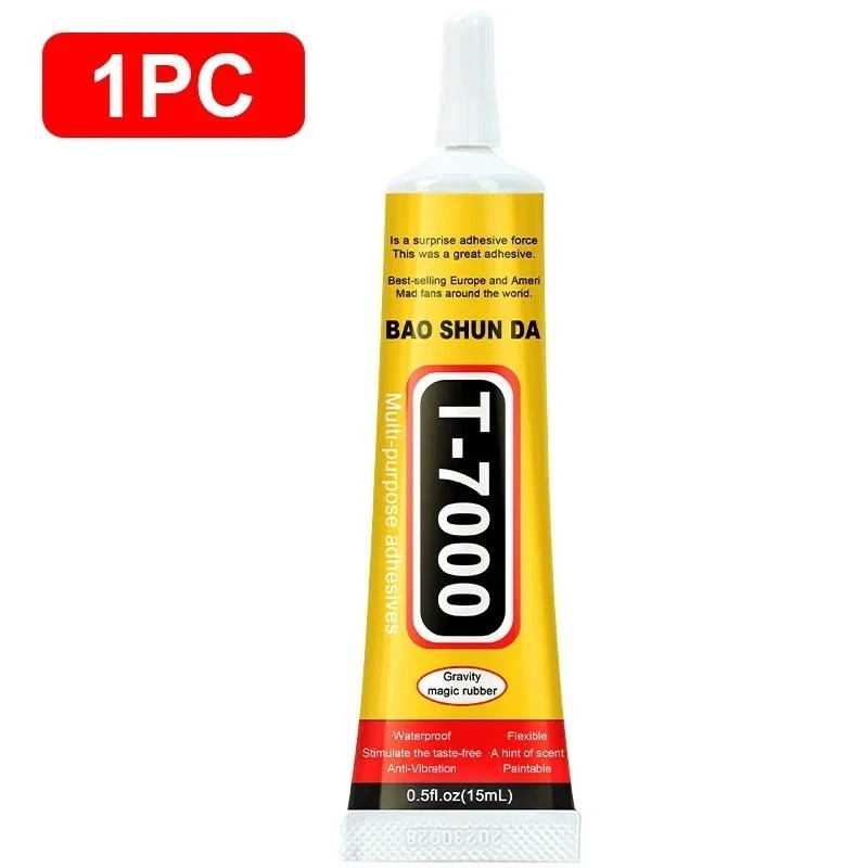 T7000 Black Repair Glue Strong Adhesive for Phone Tablet Precision Applicator T7000 Black Repair Glue Strong Adhesive for Phone Tablet Precision Applicator