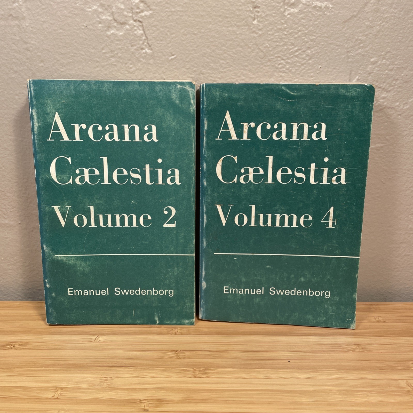 Swedenborg ARCANA CÆLESTIA Vols 2 & 4 Swedenborg Society Paperbacks