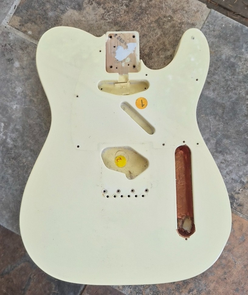 Fender classic 60s Telecaster Guitar Body alder 4.5 lbs Fender classic 60s Telecaster Guitar Body alder 4.5 lbs