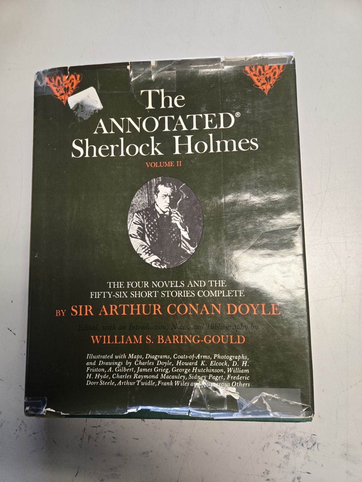 VTG 1967 2ND ED THE ANNOTATED SHERLOCK HOLMES VOL. 2 by SIR ARTHUR CONAN DOYLE VTG 1967 2ND ED THE ANNOTATED SHERLOCK HOLMES VOL. 2 by SIR ARTHUR CONAN DOYLE