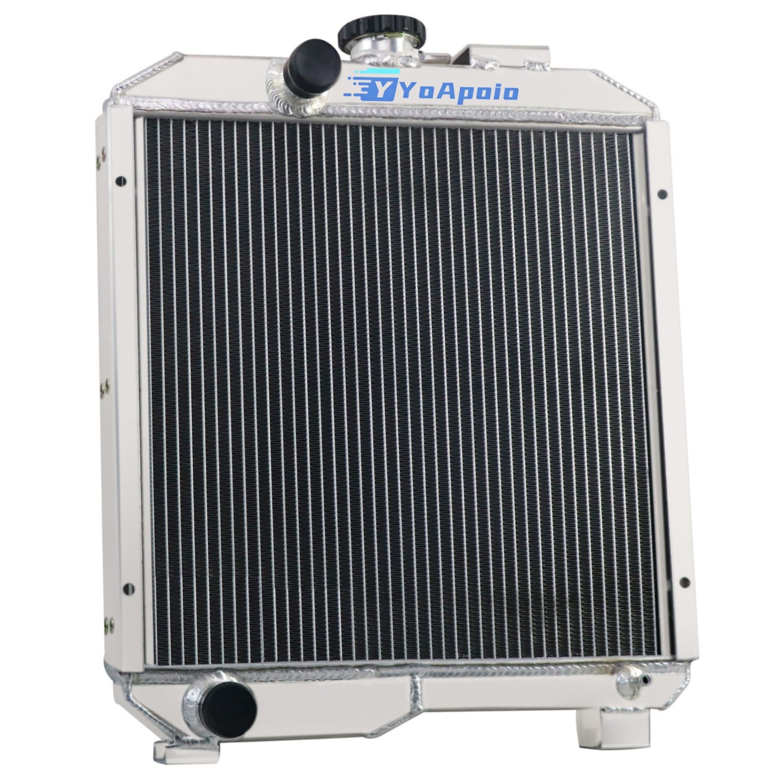 2 Row Aluminum Tractor Radiator for Ford New Holland 1715 Model SBA310100630