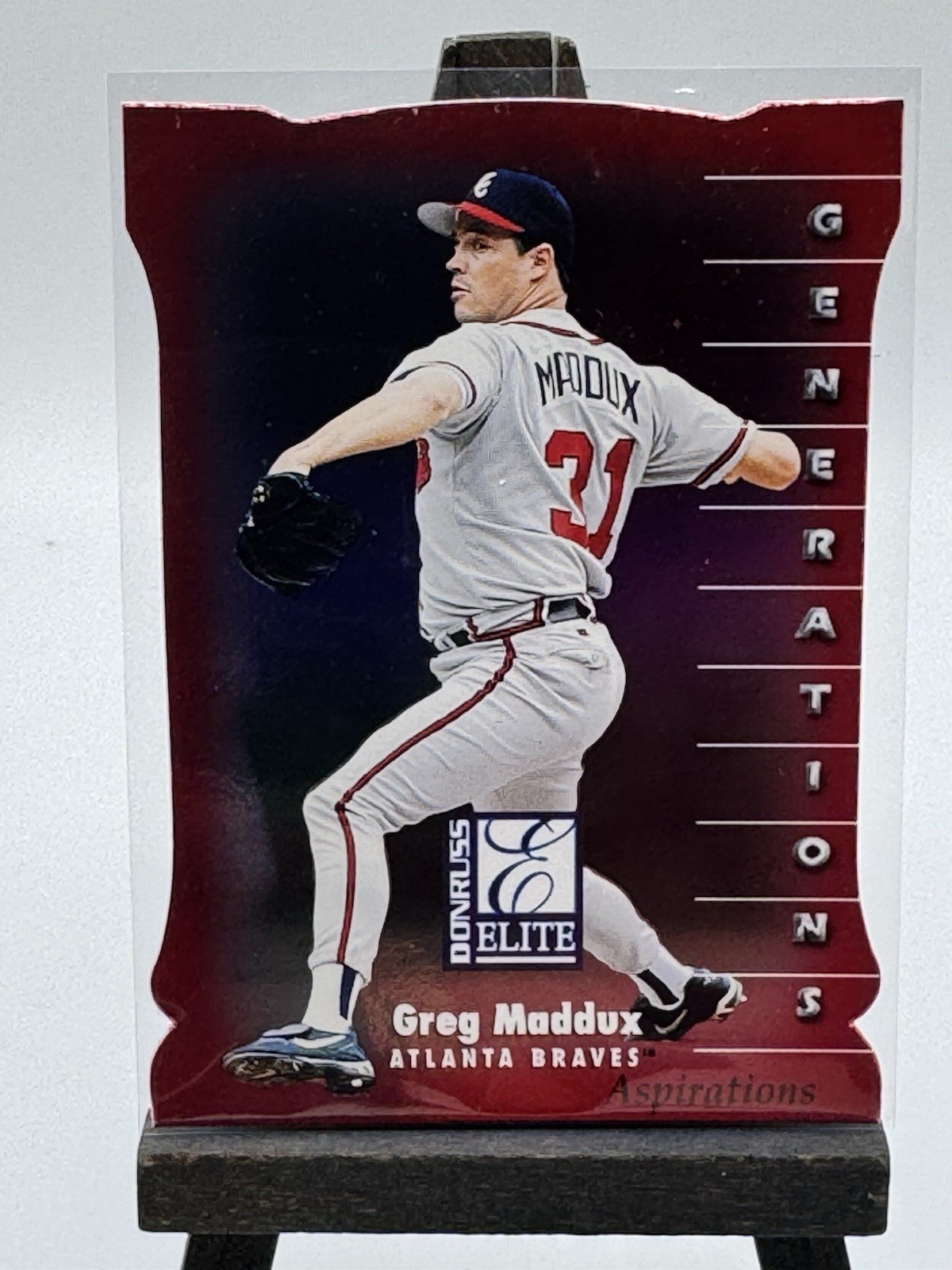 1998 Donruss Elite - Generations Greg Maddux #122 Aspirations /750 1998 Donruss Elite - Generations Greg Maddux #122 Aspirations /750