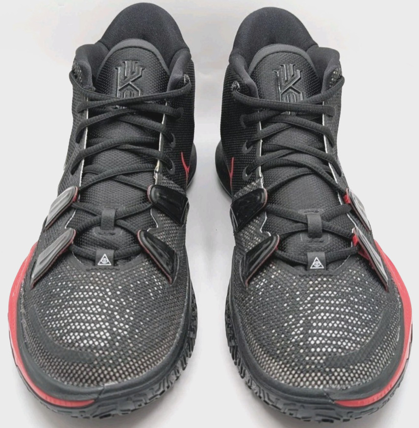 Nike Kyrie 7 Bred Black Red Men\'s Basketball Shoes Size 11 EXCELLENT