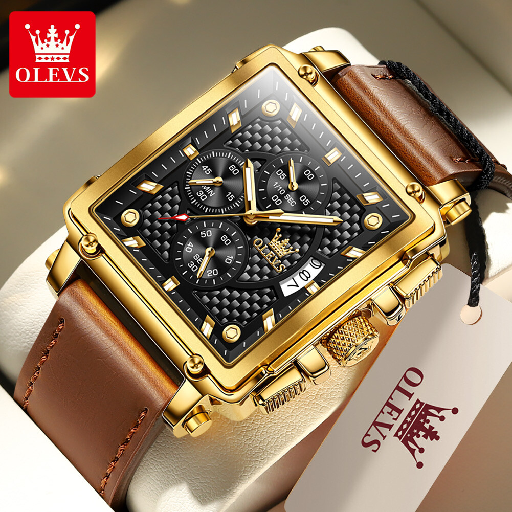 OLEVS New Luxury Men\'s Watches Quartz Watch Waterproof Luminous Wristwatches OLEVS New Luxury Men\'s Watches Quartz Watch Waterproof Luminous Wristwatches