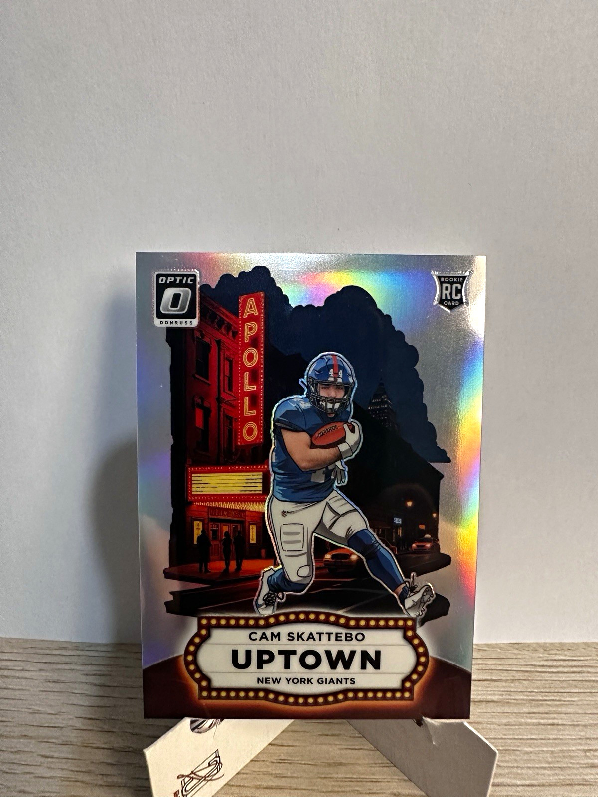 2025 Panini Donruss Optic Uptowns Cam Skattebo RC Rookie #5 NY Giants
