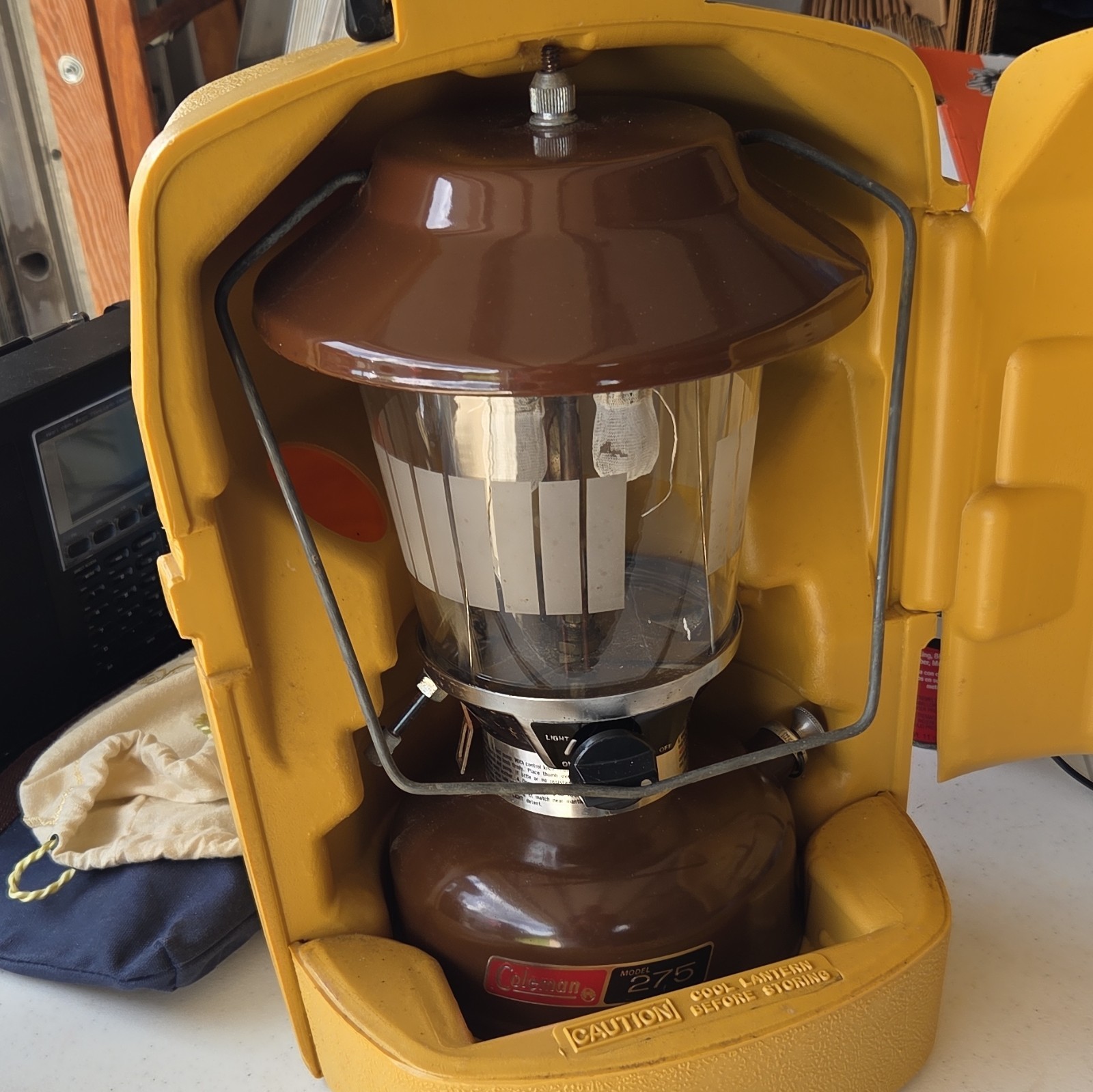 Coleman 275, dated 6/79. Exceptional original condition, lit once and stored