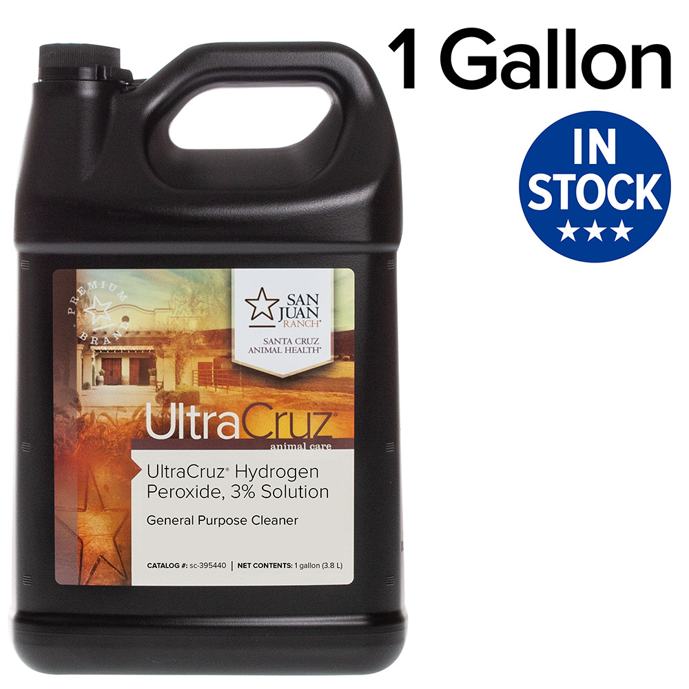 UltraCruz Hydrogen Peroxide, 3%, 1 Gallon UltraCruz Hydrogen Peroxide, 3%, 1 Gallon