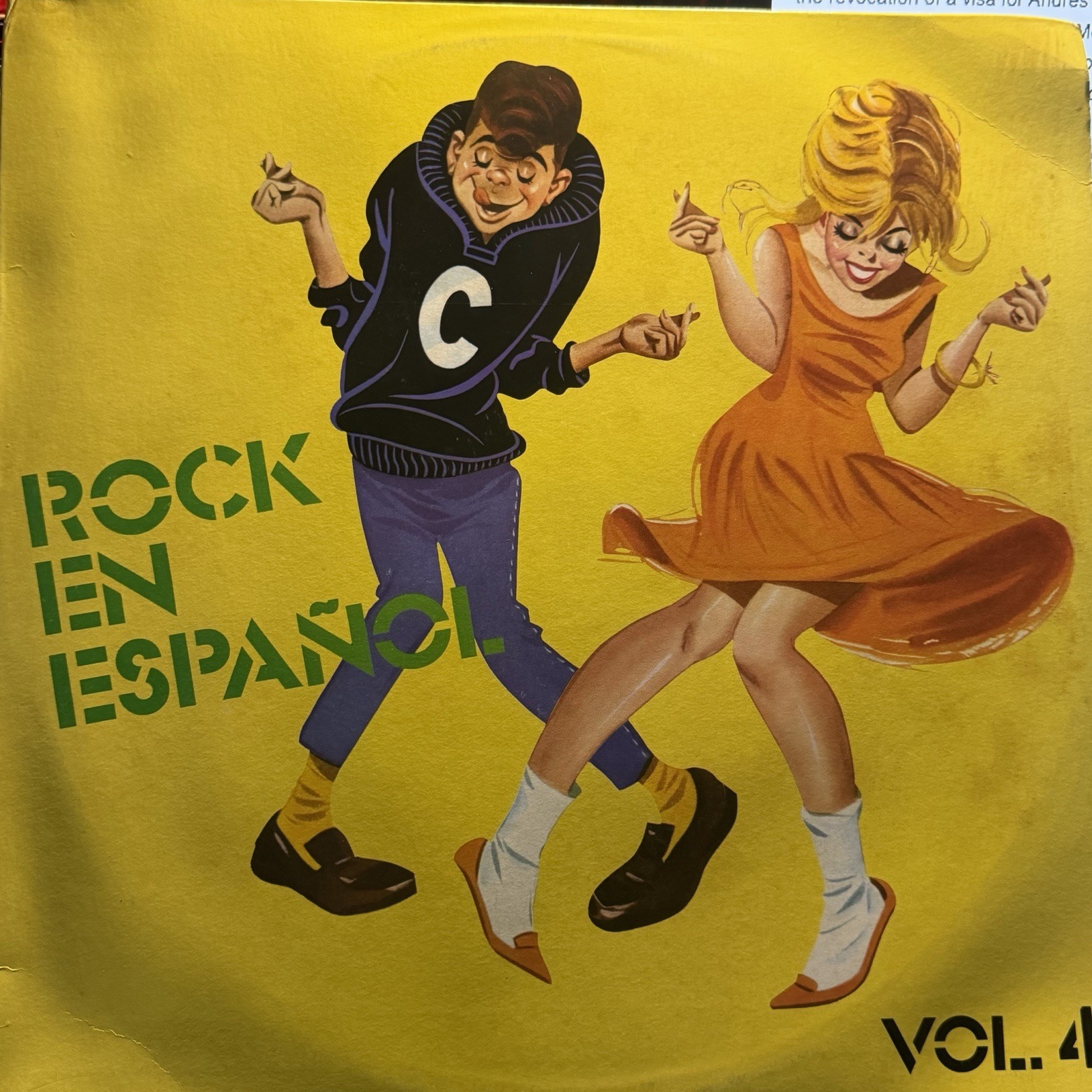 ROCK ÉXITOS / Exitos Vol. 4 / Vinyl Record 33 Rpm Éxitos ROCK ÉXITOS / Exitos Vol. 4 / Vinyl Record 33 Rpm Éxitos